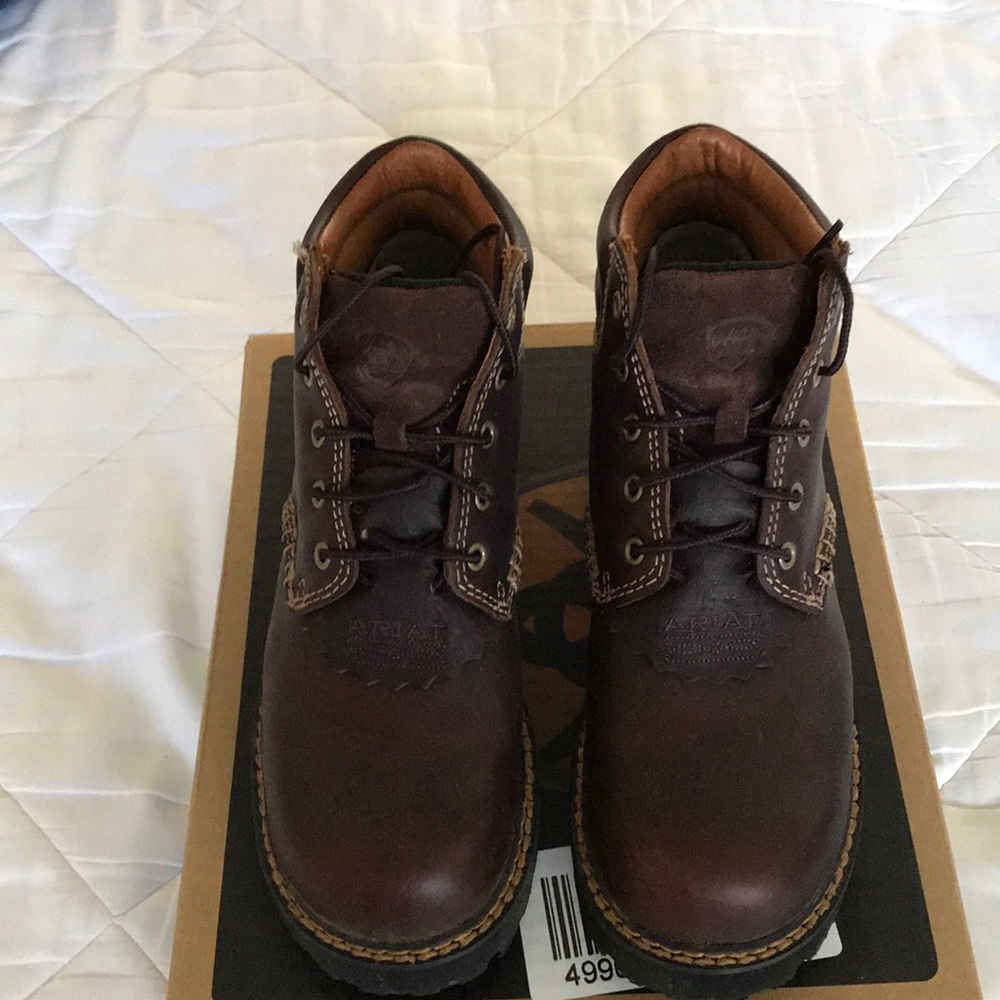 Ariat Canyon Boots Worn Once Dark Copper Size 7